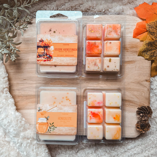 Handgemachter Duftwachs aus Sojawachs - vegane Wax Melts - nachhaltig und tierversuchsfrei hergestellt
