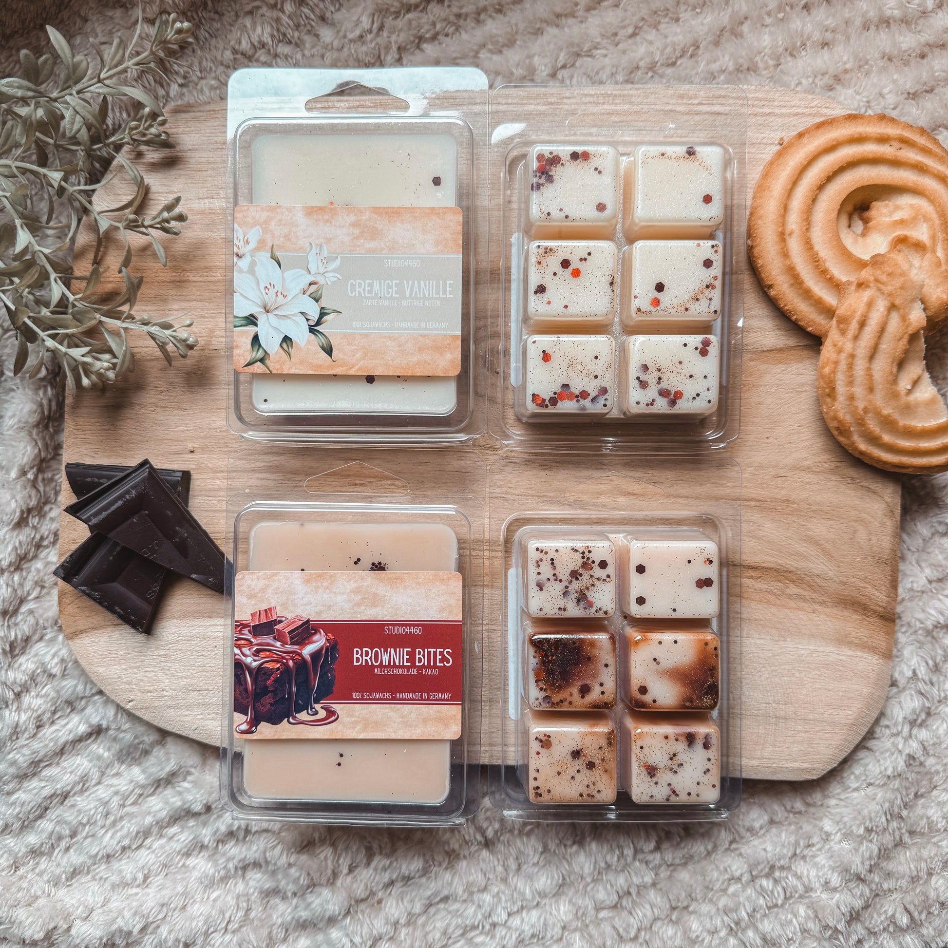 Handgemachter Duftwachs aus Sojawachs - vegane Wax Melts - nachhaltig und tierversuchsfrei hergestellt