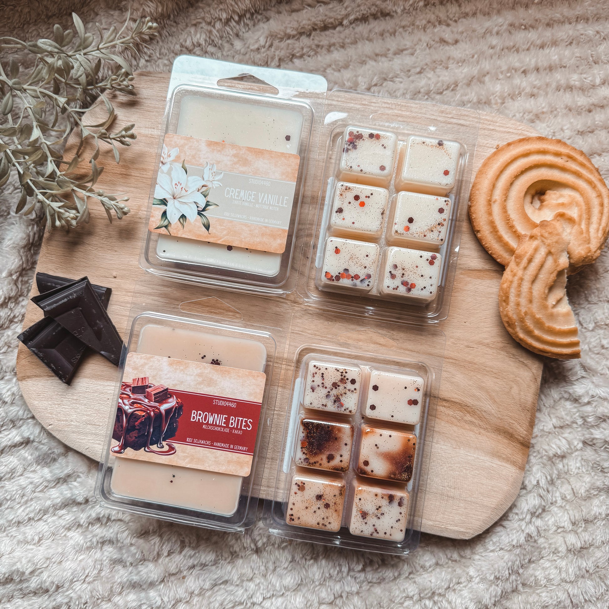 Handgemachter Duftwachs aus Sojawachs - vegane Wax Melts - nachhaltig und tierversuchsfrei hergestellt