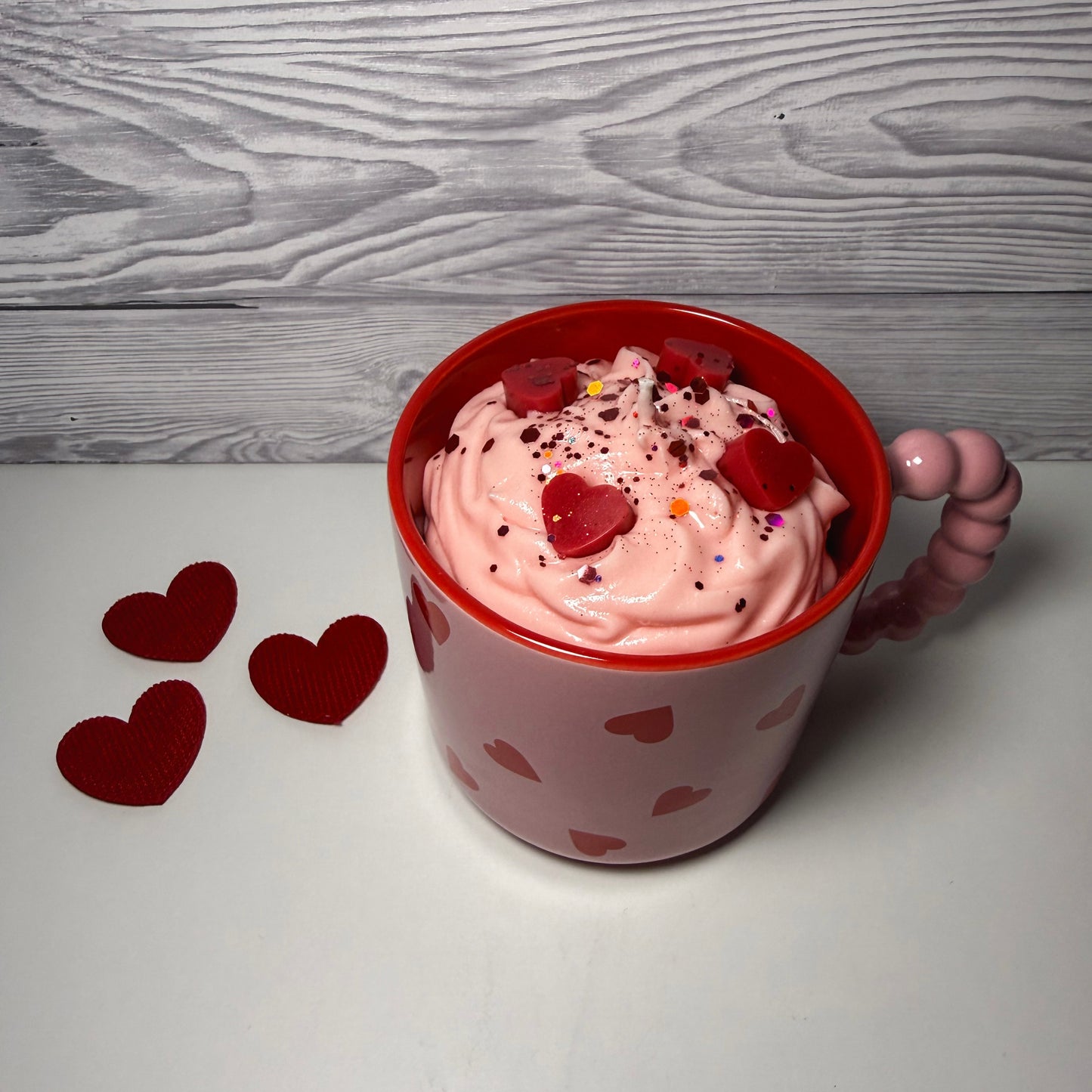 Tassenkerze Valentinstag