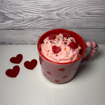 Tassenkerze Valentinstag