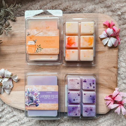 Handgemachter Duftwachs aus Sojawachs - vegane Wax Melts - nachhaltig und tierversuchsfrei hergestellt