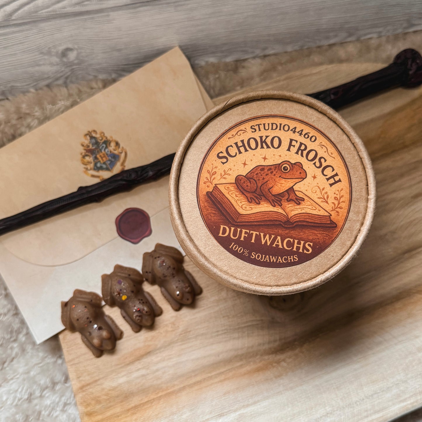 Handgemachter Duftwachs aus Sojawachs - vegane Wax Melts - nachhaltig und tierversuchsfrei hergestellt