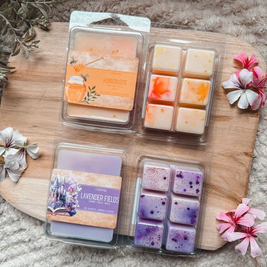 Handgemachter Duftwachs aus Sojawachs - vegane Wax Melts - nachhaltig und tierversuchsfrei hergestellt