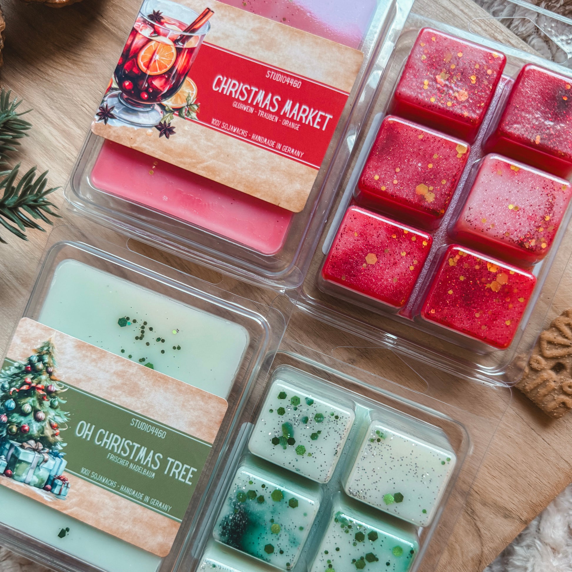 Handgemachter Duftwachs aus Sojawachs - vegane Wax Melts - nachhaltig und tierversuchsfrei hergestellt