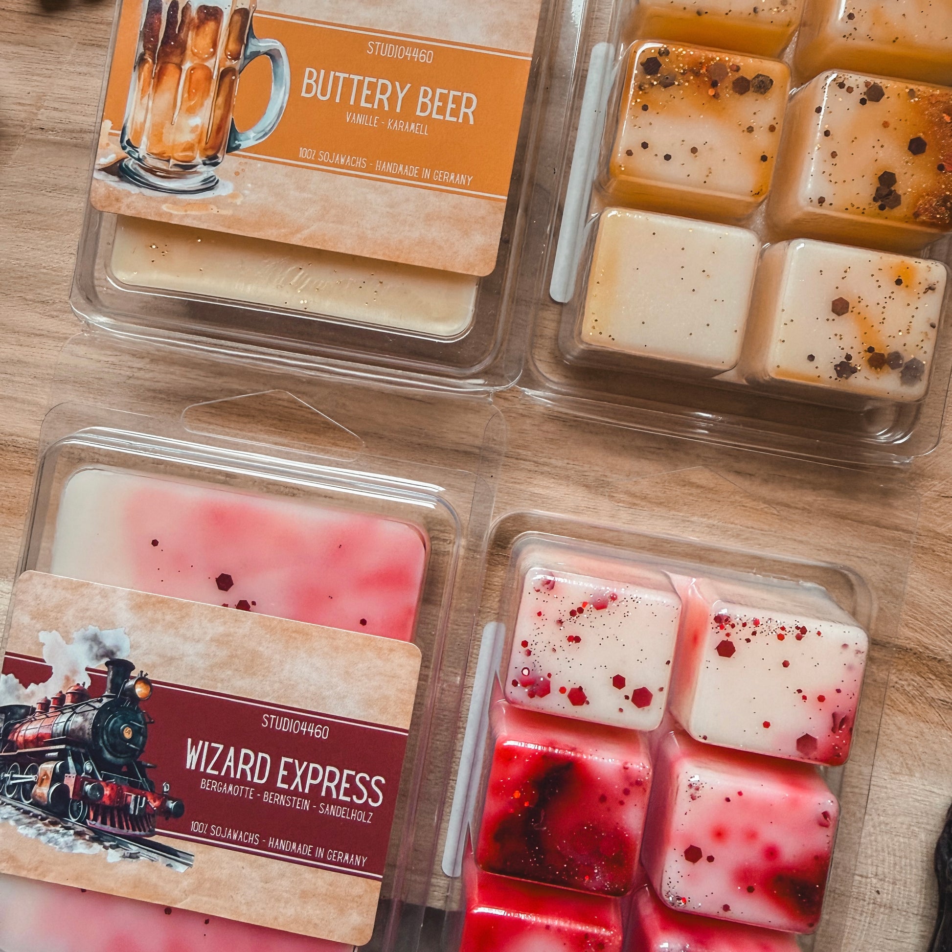 Handgemachter Duftwachs aus Sojawachs - vegane Wax Melts - nachhaltig und tierversuchsfrei hergestellt