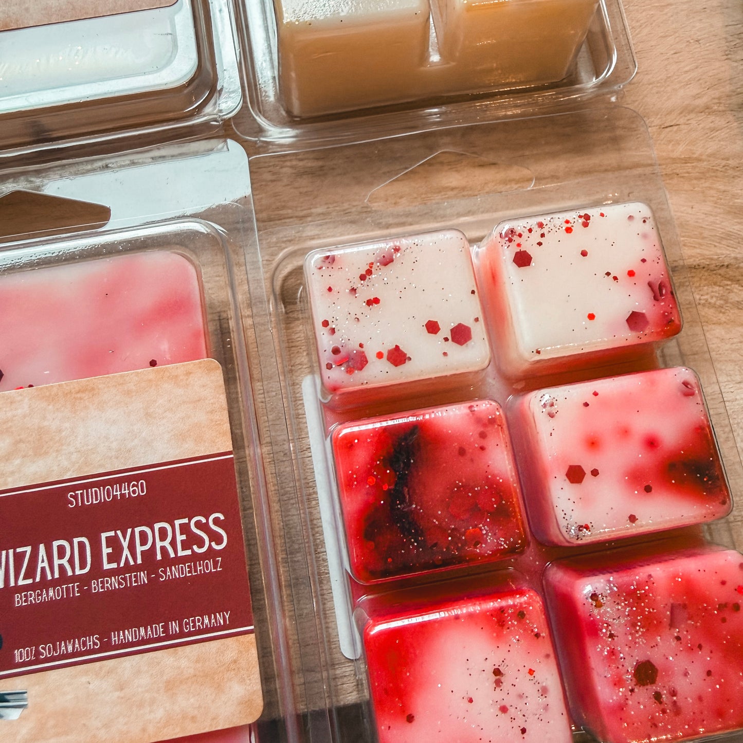 Handgemachter Duftwachs aus Sojawachs - vegane Wax Melts - nachhaltig und tierversuchsfrei hergestellt